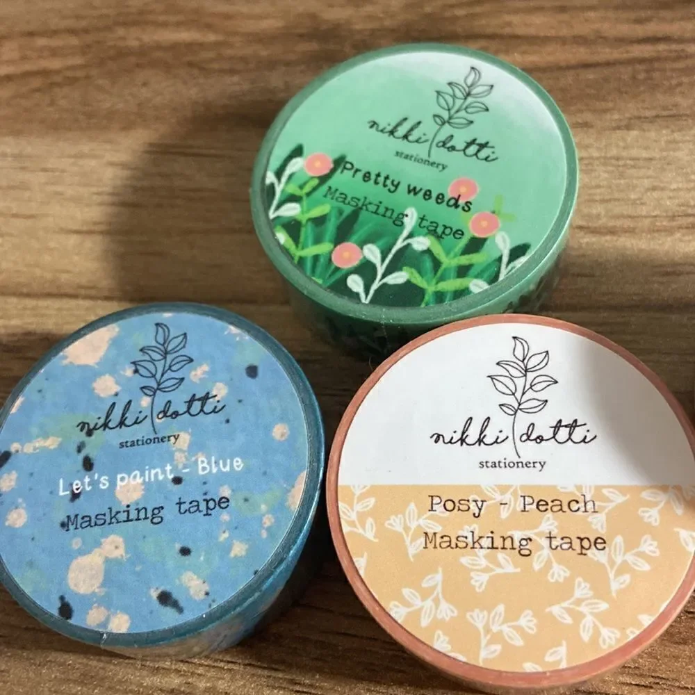 Nikki dotti washi tapes new 4